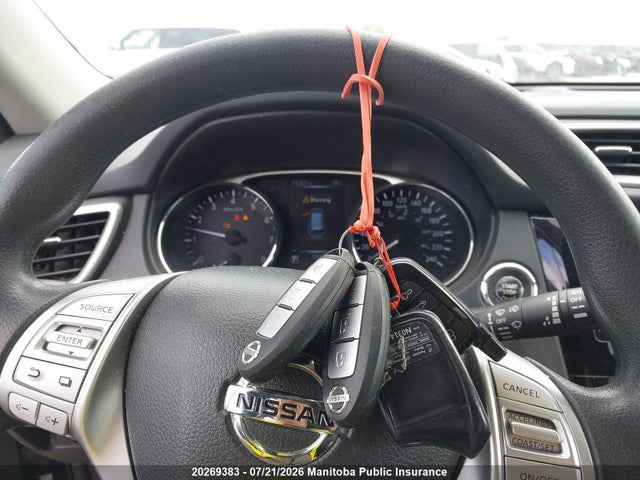 2016 Nissan Rogue Sv მანქანა იყიდება აუქციონზე, vin: 5N1AT2MV7GC733793, აუქციონის ნომერი: 20269383