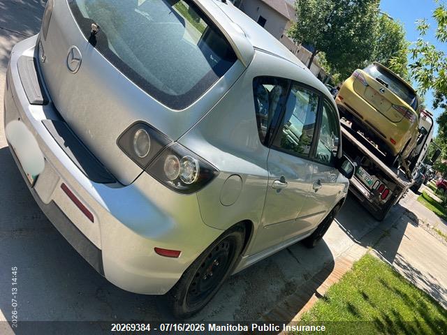 Продаж на аукціоні авто 2007 Mazda Mazda3 S, vin: JM1BK343371705775, номер лоту: 20269384