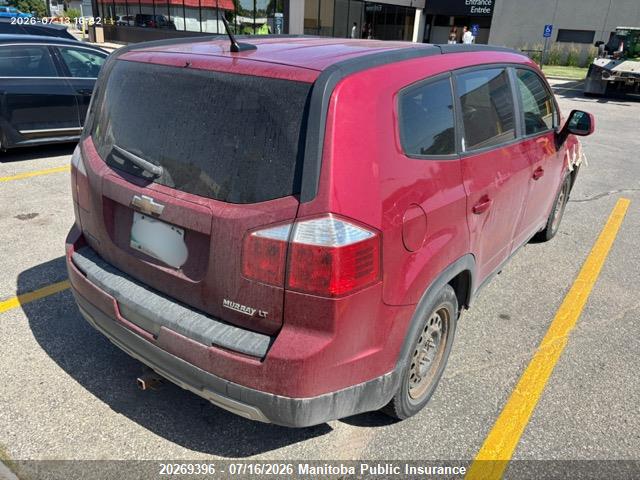 Продажа на аукционе авто 2012 Chevrolet Orlando Lt, vin: KL77P2EM1CK665187, номер лота: 20269396
