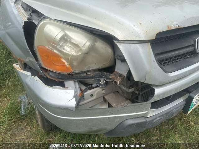 20269416 :رقم المزاد ، 2HKYF18674H619283 vin ، 2004 Honda Pilot Ex مزاد بيع