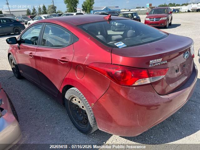 Aukcja sprzedaży 2012 Hyundai Elantra Gls, vin: 5NPDH4AE0CH131433, numer aukcji: 20269418