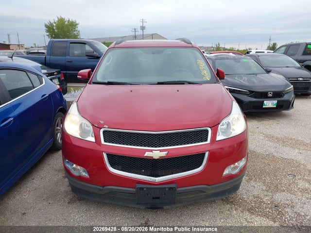 2012 Chevrolet Traverse Lt მანქანა იყიდება აუქციონზე, vin: 1GNKVGED6CJ132863, აუქციონის ნომერი: 20269428