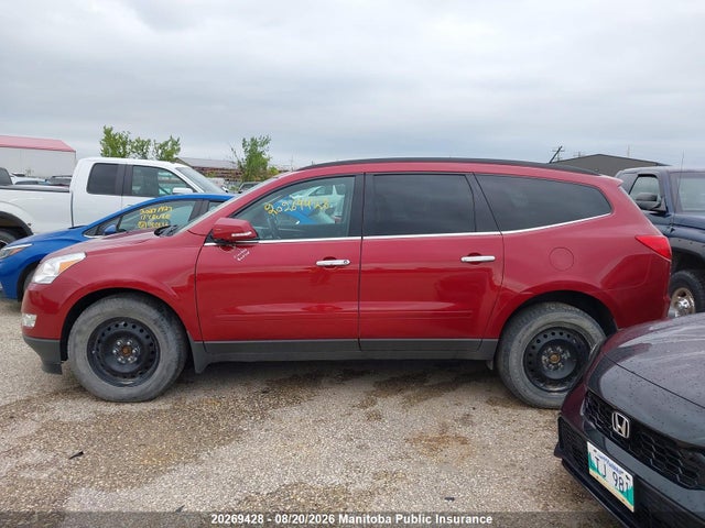 2012 Chevrolet Traverse Lt მანქანა იყიდება აუქციონზე, vin: 1GNKVGED6CJ132863, აუქციონის ნომერი: 20269428