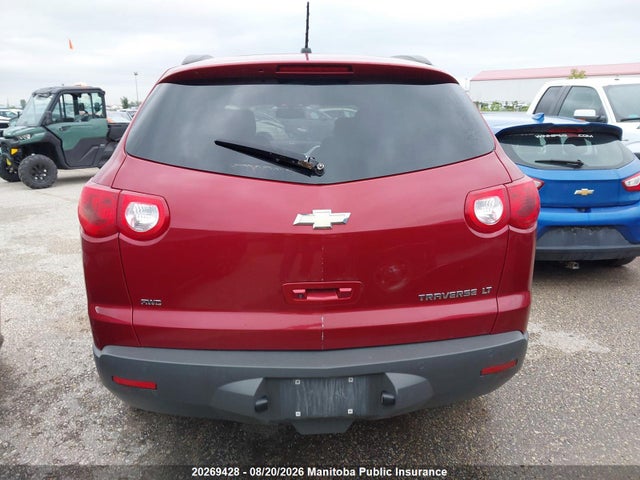 2012 Chevrolet Traverse Lt მანქანა იყიდება აუქციონზე, vin: 1GNKVGED6CJ132863, აუქციონის ნომერი: 20269428