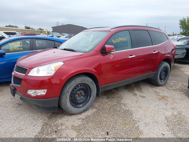 2012 Chevrolet Traverse Lt მანქანა იყიდება აუქციონზე, vin: 1GNKVGED6CJ132863, აუქციონის ნომერი: 20269428