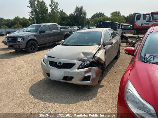Продаж на аукціоні авто 2009 Toyota Corolla Ce, vin: 2T1BU40E19C180897, номер лоту: 20269435