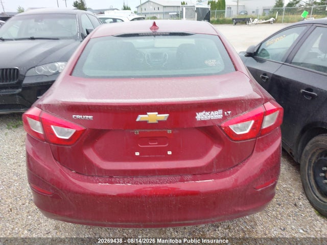 Продажа на аукционе авто 2018 Chevrolet Cruze Lt Turbo, vin: 1G1BE5SM2J7201780, номер лота: 20269438