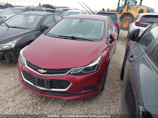 Продажа на аукционе авто 2018 Chevrolet Cruze Lt Turbo, vin: 1G1BE5SM2J7201780, номер лота: 20269438
