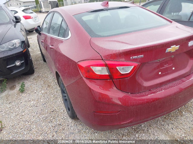 Продажа на аукционе авто 2018 Chevrolet Cruze Lt Turbo, vin: 1G1BE5SM2J7201780, номер лота: 20269438