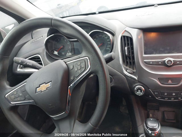 Продажа на аукционе авто 2018 Chevrolet Cruze Lt Turbo, vin: 1G1BE5SM2J7201780, номер лота: 20269438