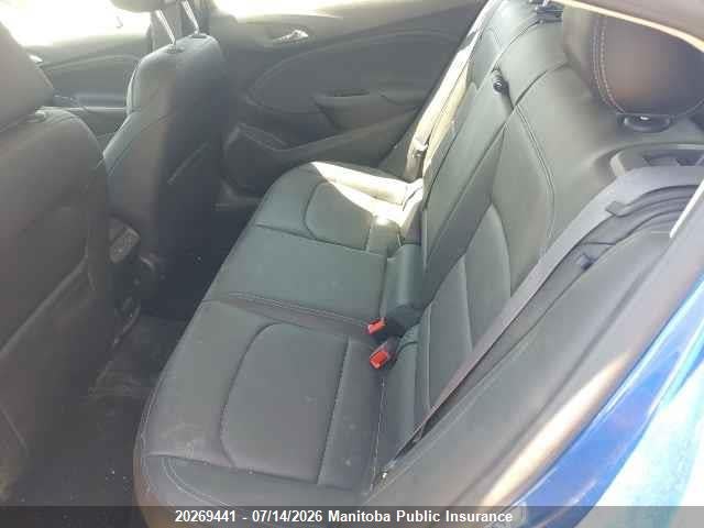 20269441 :رقم المزاد ، 3G1BF6SM1HS527567 vin ، 2017 Chevrolet Cruze Premier مزاد بيع