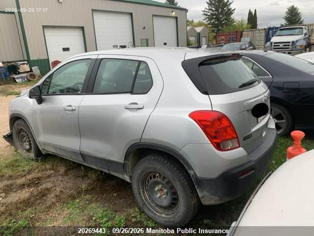 Chevrolet TRAX LS 2014 3GNCJKEB5EL200373 Image 3