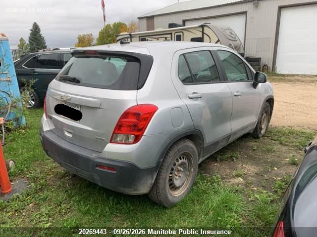Chevrolet TRAX LS 2014 3GNCJKEB5EL200373 Image 4