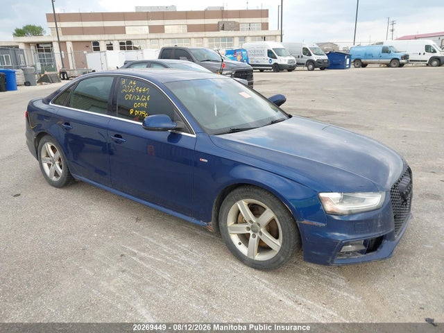 Auction sale of the 2013 Audi A4 2.0t Quattro, vin: WAUFFCFL2DN017190, lot number: 20269449
