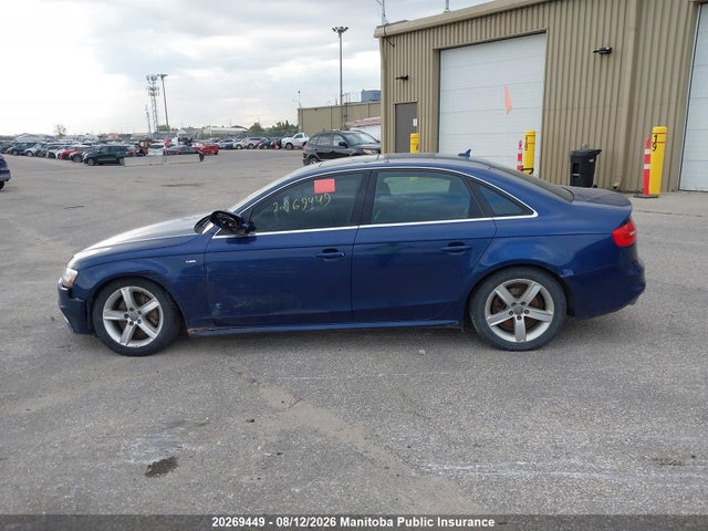 Продажа на аукционе авто 2013 Audi A4 2.0t Quattro, vin: WAUFFCFL2DN017190, номер лота: 20269449