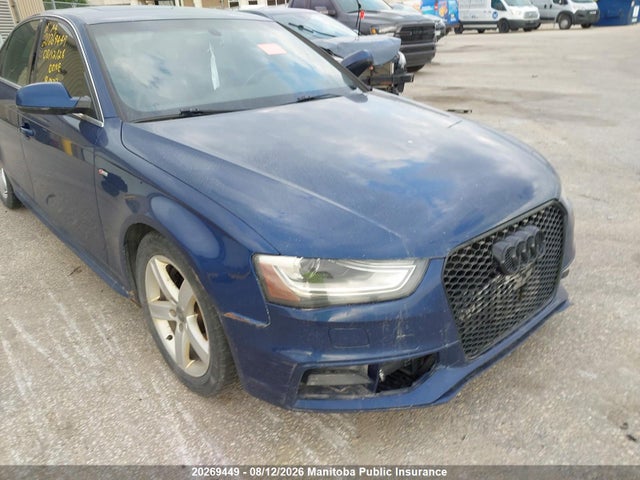 Продажа на аукционе авто 2013 Audi A4 2.0t Quattro, vin: WAUFFCFL2DN017190, номер лота: 20269449