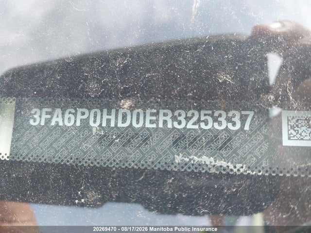 Ford FUSION SE 2014 3FA6P0HD0ER325337 Image 9