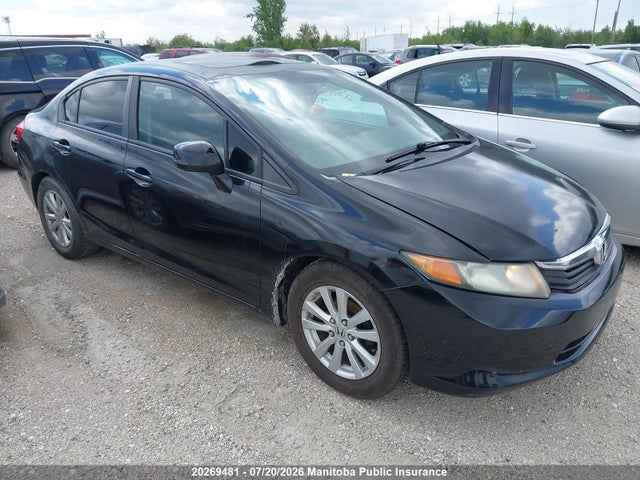 2012 Honda Civic Lx მანქანა იყიდება აუქციონზე, vin: 2HGFB2F54CH027612, აუქციონის ნომერი: 20269481