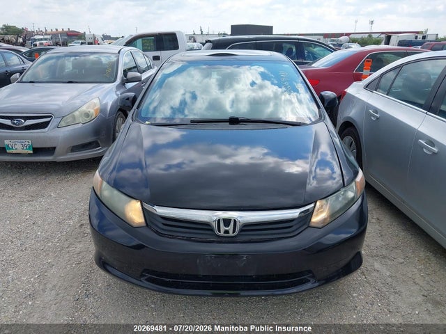 Продажа на аукционе авто 2012 Honda Civic Lx, vin: 2HGFB2F54CH027612, номер лота: 20269481