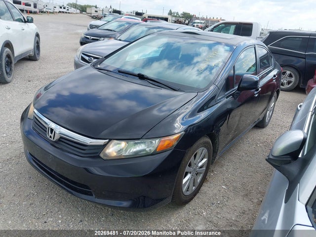 Продажа на аукционе авто 2012 Honda Civic Lx, vin: 2HGFB2F54CH027612, номер лота: 20269481