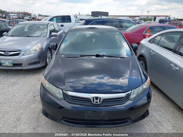 Продажа на аукционе авто 2012 Honda Civic Lx, vin: 2HGFB2F54CH027612, номер лота: 20269481