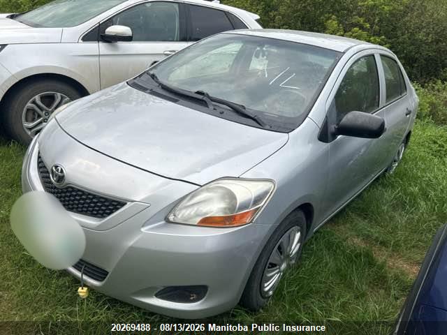 20269488 :رقم المزاد ، JTDBT4K3XA1383200 vin ، 2010 Toyota Yaris مزاد بيع