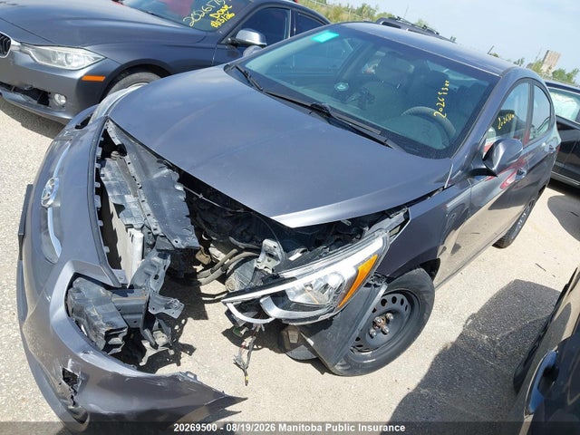 20269500 :رقم المزاد ، KMHCT4AE2HU301665 vin ، 2017 Hyundai Accent Gl مزاد بيع