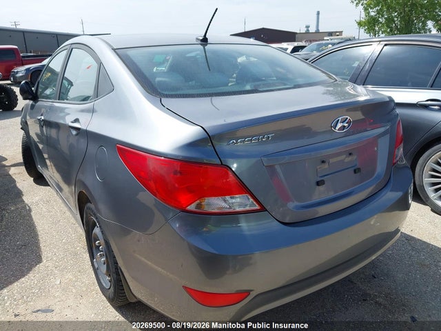 20269500 :رقم المزاد ، KMHCT4AE2HU301665 vin ، 2017 Hyundai Accent Gl مزاد بيع