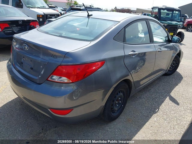 20269500 :رقم المزاد ، KMHCT4AE2HU301665 vin ، 2017 Hyundai Accent Gl مزاد بيع
