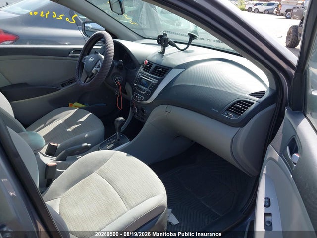 20269500 :رقم المزاد ، KMHCT4AE2HU301665 vin ، 2017 Hyundai Accent Gl مزاد بيع