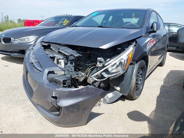 20269500 :رقم المزاد ، KMHCT4AE2HU301665 vin ، 2017 Hyundai Accent Gl مزاد بيع