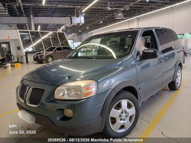 Продажа на аукционе авто 2007 Pontiac Montana Sv6, vin: 1GMDU03147D155255, номер лота: 20269526