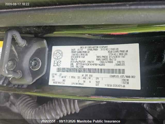 Продаж на аукціоні авто 2017 Ford F150 Xlt Supercrew, vin: 1FTEW1EFXHFB14250, номер лоту: 20269551