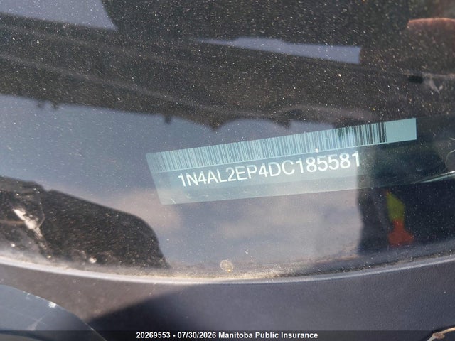 Aukcja sprzedaży 2013 Nissan Altima 2.5 S, vin: 1N4AL2EP4DC185581, numer aukcji: 20269553