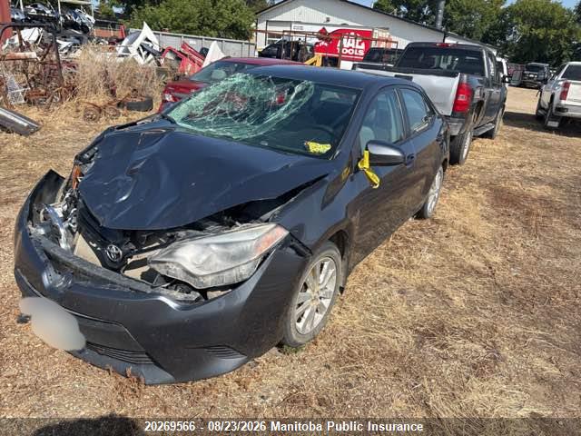 Toyota COROLLA LE 2014 2T1BURHE7EC010605 Image 2