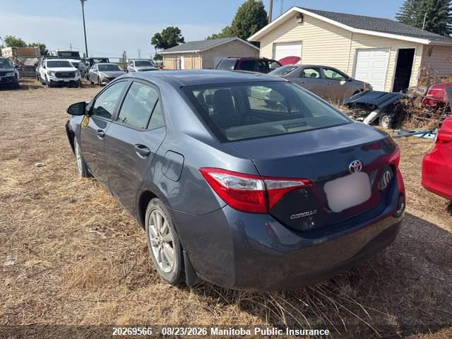 Toyota COROLLA LE 2014 2T1BURHE7EC010605 Image 3