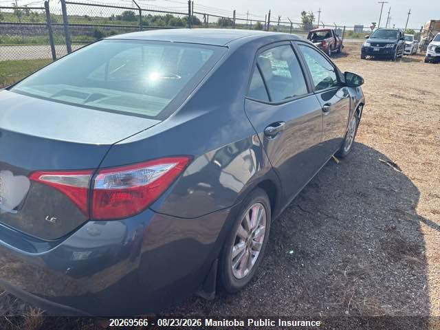 Toyota COROLLA LE 2014 2T1BURHE7EC010605 Image 4