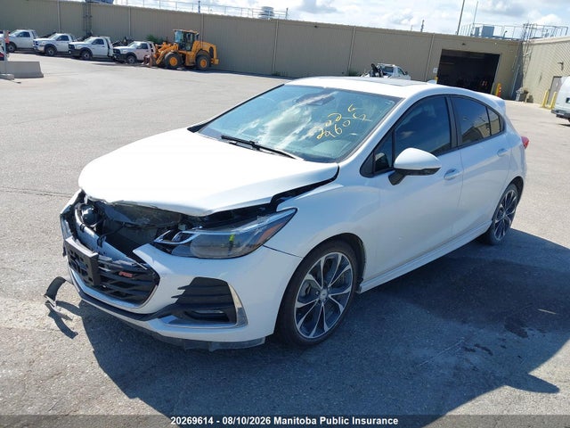 Продаж на аукціоні авто 2019 Chevrolet Cruze Premier, vin: 3G1BF6SM6KS621161, номер лоту: 20269614