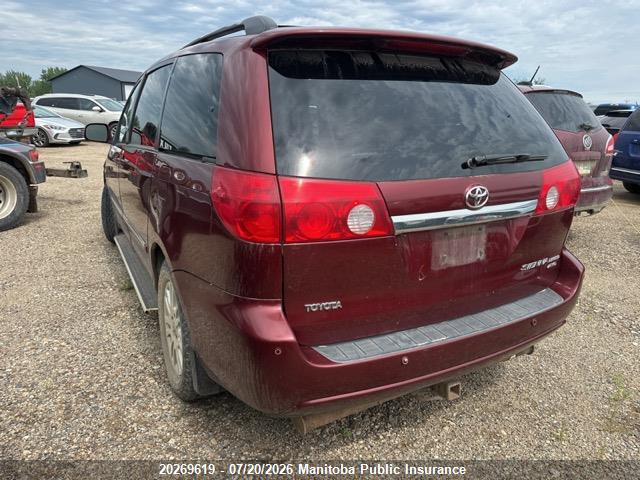 Продаж на аукціоні авто 2008 Toyota Sienna Xle Limited V6, vin: 5TDBK22C48S020217, номер лоту: 20269619