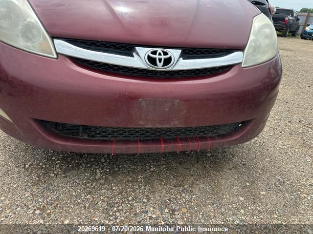 Продаж на аукціоні авто 2008 Toyota Sienna Xle Limited V6, vin: 5TDBK22C48S020217, номер лоту: 20269619