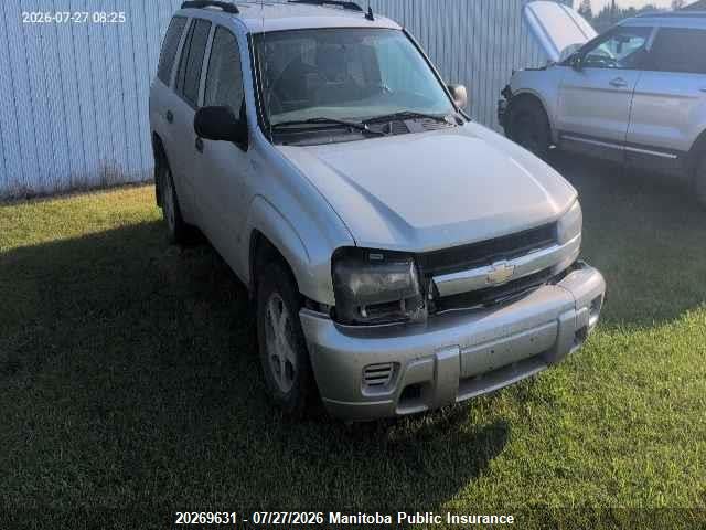 Продаж на аукціоні авто 2006 Chevrolet Trailblazer Ls, vin: 1GNDT13S762293783, номер лоту: 20269631