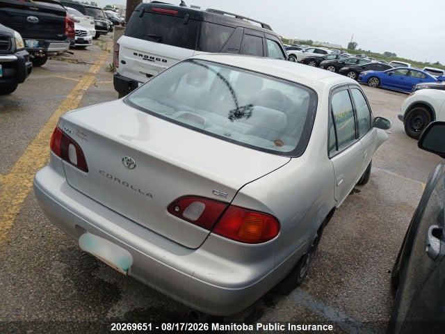 Auction sale of the 2000 Toyota Corolla Le, vin: 2T1BR12E0YC809030, lot number: 20269651
