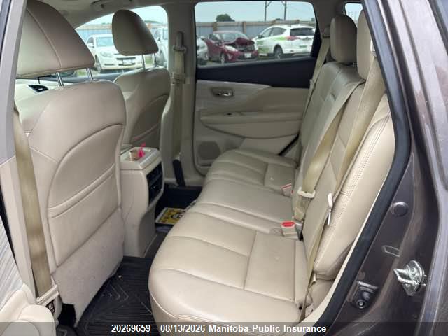 5N1AZ2MH3HN100948 Nissan Murano Platinum
