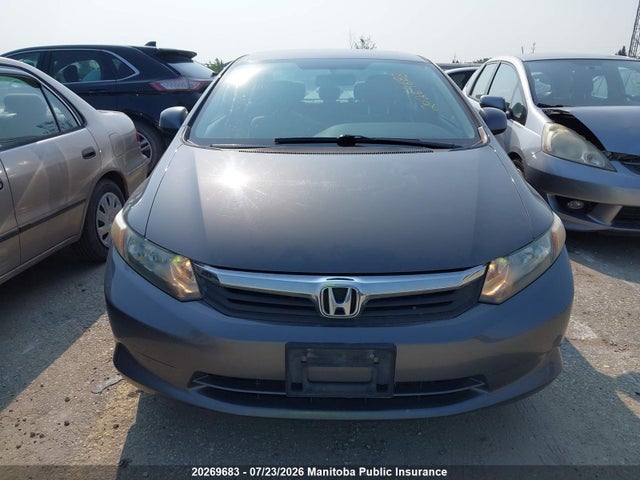 20269683 :رقم المزاد ، 2HGFB2F44CH051495 vin ، 2012 Honda Civic Lx مزاد بيع