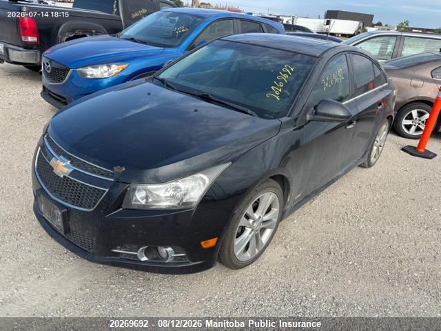 20269692 :رقم المزاد ، 1G1PH5S97B7288277 vin ، 2011 Chevrolet Cruze Ltz Turbo مزاد بيع