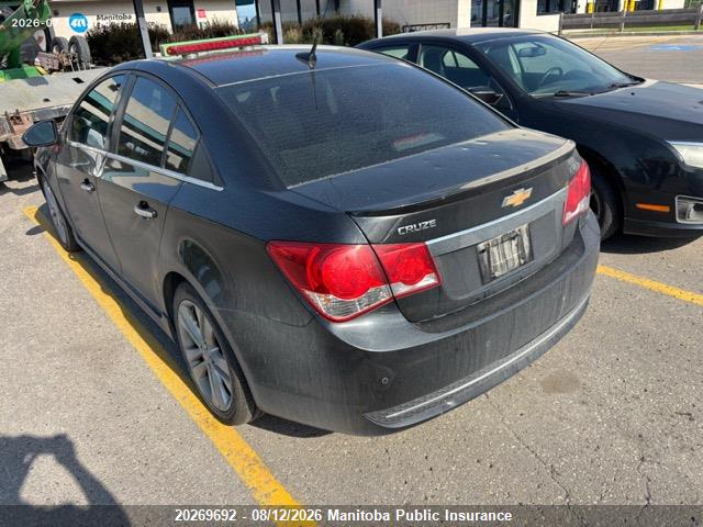 20269692 :رقم المزاد ، 1G1PH5S97B7288277 vin ، 2011 Chevrolet Cruze Ltz Turbo مزاد بيع