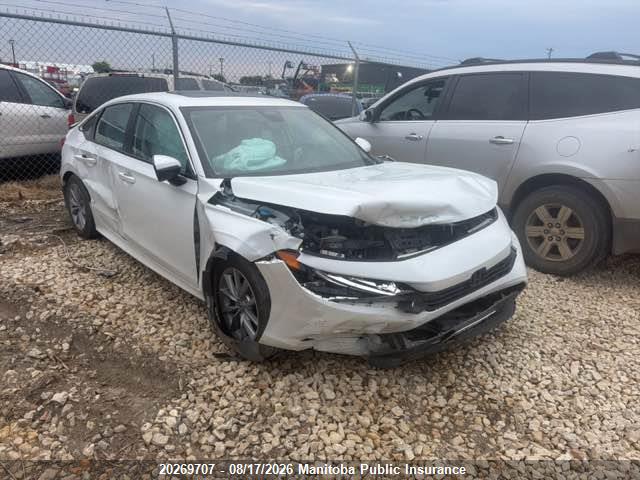 Honda CIVIC EX 2022 2HGFE2F30NH118580 Image 2