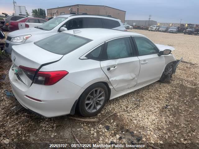 Honda CIVIC EX 2022 2HGFE2F30NH118580 Image 3