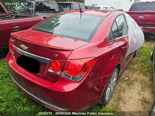 Aukcja sprzedaży 2013 Chevrolet Cruze Lt Turbo, vin: 1G1PE5SB4D7306152, numer aukcji: 20269710