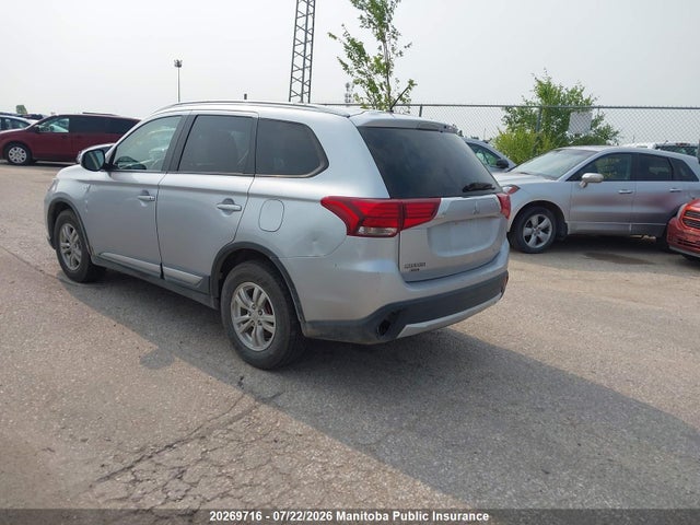 20269716 :رقم المزاد ، JA4JZ3AX6GZ602988 vin ، 2016 Mitsubishi Outlander Se مزاد بيع
